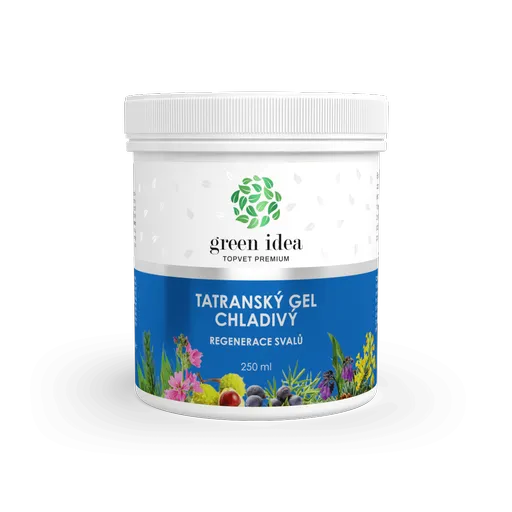 Green Idea Tatranský bylinný gel chladivý, 250 ml