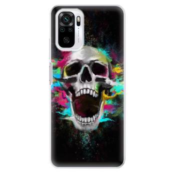 Odolné silikonové pouzdro iSaprio - Skull in Colors - Xiaomi Redmi Note 10 / Note 10S