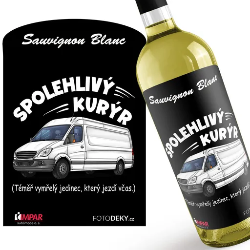 Víno Spolehlivý kurýr (Druh Vína: Bílé víno)