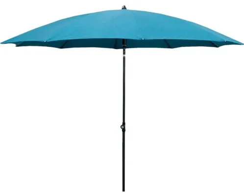 GardenMeister Kovový naklápěcí slunečník Djerba 180 cm - tyrkysový