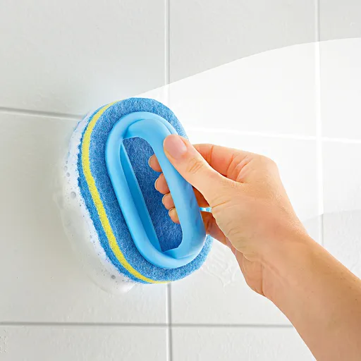 Mycí houba s rukojetí