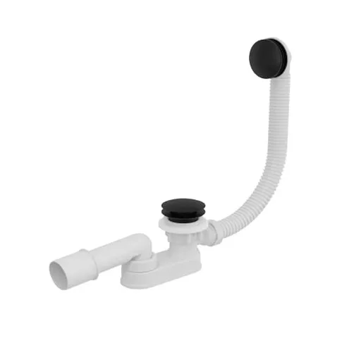 BESCO Vanový sifon Click-Clack s přepadem Barva Chrom VANSMAKKP