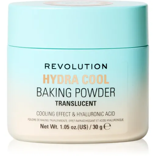 Makeup Revolution Hydra Cool Loose Baking Powder rozjasňující sypký pudr s chladivým účinkem 30 g