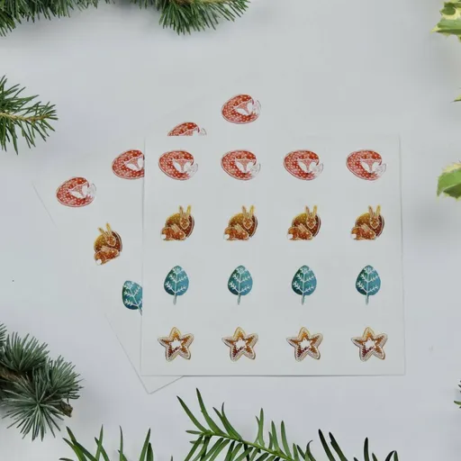 Be Nice vánoční samolepky - Rodinné