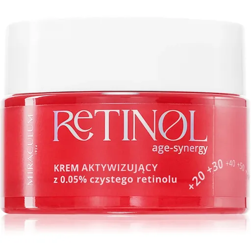 Miraculum AGE-SYNERGY RETINOL aktivní noční krém k redukci pigmentových skvrn s retinolem 50 ml