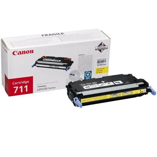 CANON CRG711 Y - originální toner, žlutý, 6000 stran