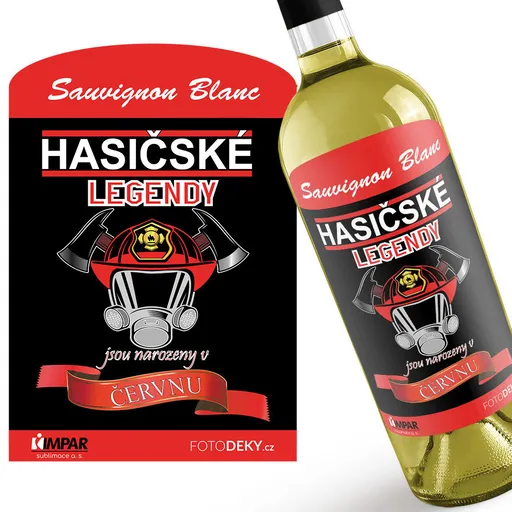 Víno Hasičské legendy (Druh Vína: Bílé víno, Měsíc: 06 – Červen)