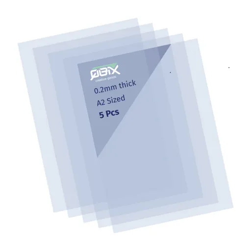 Fólie pro výrobu šablon 200 micronů, A2 5ks