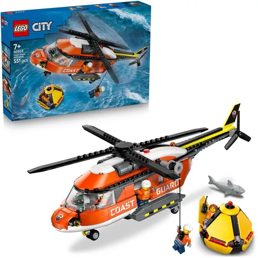 LEGO® 60503 Helikoptéra pobřežní hlídky