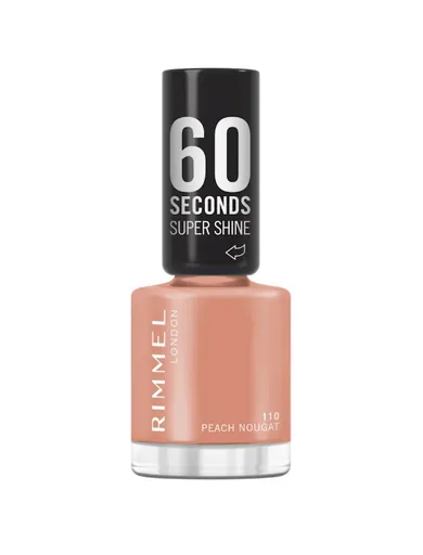 Rimmel Lak na nehty 60 Seconds Super Shine 8 ml 110 Peach Nougat