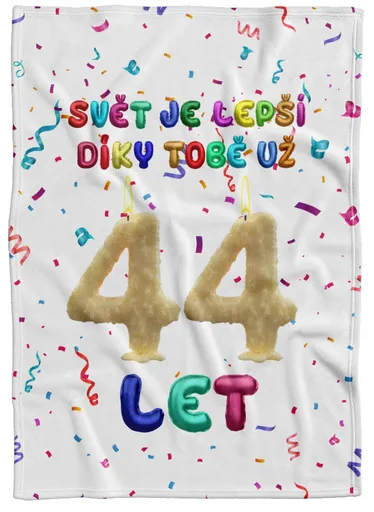 Deka Svět je lepší díky Tobě (věk: 44, Podšití beránkem: NE)