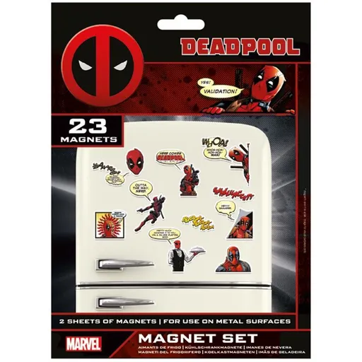 Sada magnetek Deadpool