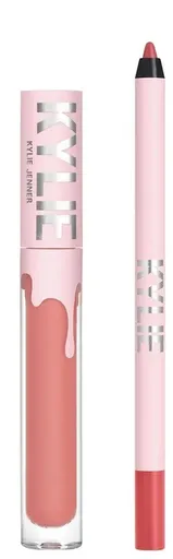 Kylie Cosmetics Sada Matte Liquid Lipstick + Lip Liner 704 Sweater Weather