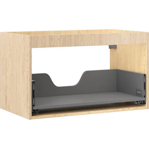 MEXEN Box-A skříňka pro umyvadlo 80, 1 šuplík, dub 91AX0-0800-470-1-81