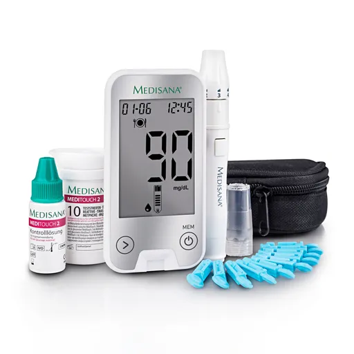 Glukometr s příslušenstvím Medi Touch  2