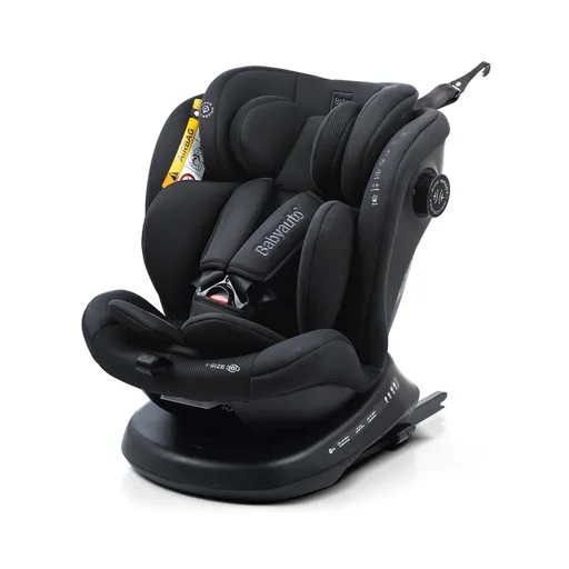 Babyauto VALORA i-Fix i-Size 360° 40-150 autosedačka, JET BLACK