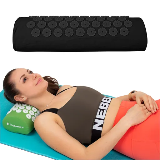 Masážní polštářek inSPORTline AKU-P100 černá