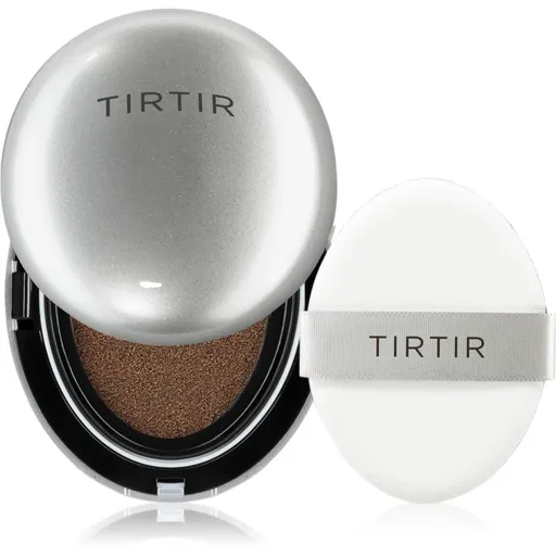 TIRTIR Mask Fit Aura Cushion Mini hydratační make-up v houbičce pro rozjasnění pleti odstín 51N Fudge 4.5 g