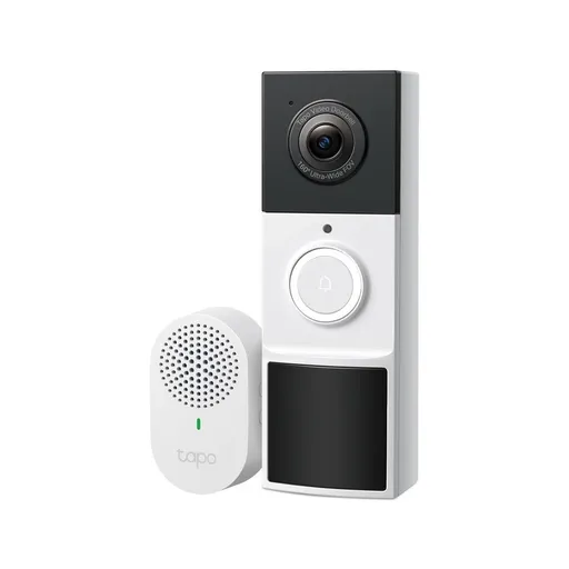 TP-Link Tapo D205 Chytrý mini video zvonek (3MP, 2K, 1296px, WiFi, IR 8m, microSD)