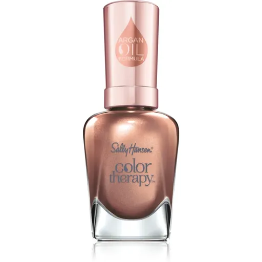 Sally Hansen Color Therapy pečující lak na nehty odstín 194 Burnished Bronze 14.7 ml