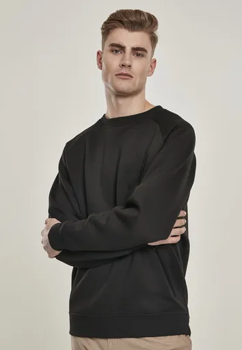 Urban Classics Raglan Zip Pocket Crew black - S