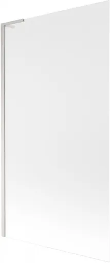 MEXEN/S Next L vanová zástěna FIX 100 x 150, dekor, nikl kartáčovaná 895-100-000-03-30-97