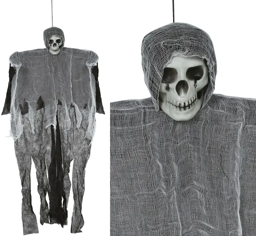 Guirca Visící dekorace - Kostra s tunikou 90 cm