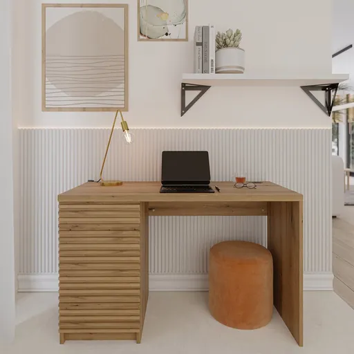 Bisett Psací stůl Řemeslný dub 140