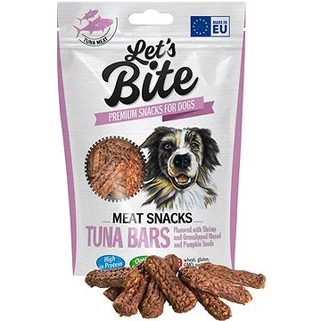 Let’s Bite Meat Snacks Tuna Bars with Shrimp