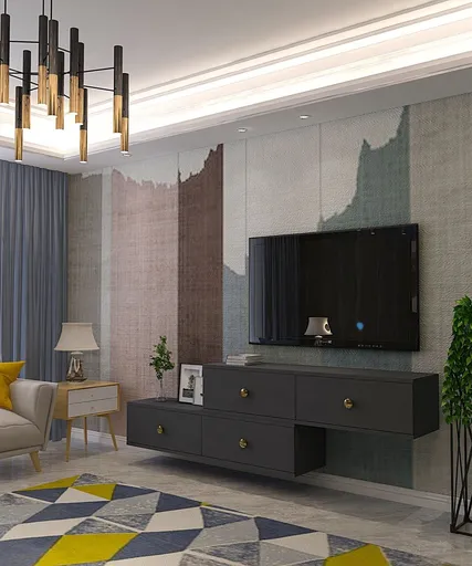 TV stolek Zuzu Double - Anthracite