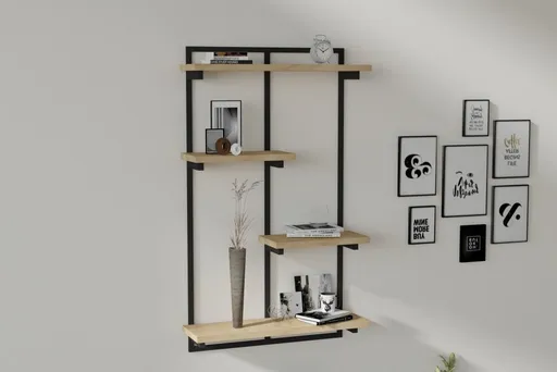 Nástěnná police Dodo - Sapphire Oak