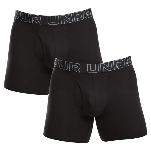 Under Armour 3PACK pánské boxerky černé (1383889 001) 4XL