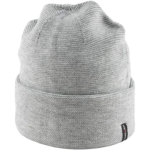 Finmark WINTER HAT Zimní pletená čepice, šedá, velikost UNI