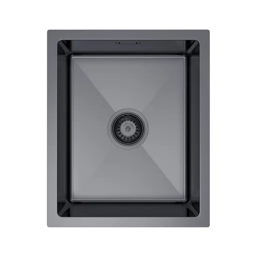 VELAZO Ocelový kuchyňský dřez 37 x 45, grafit VELAZ3745B