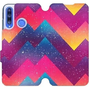 Flipové pouzdro na mobil Honor 20 Lite - V110S Barevné klikyháky (5903226899241)