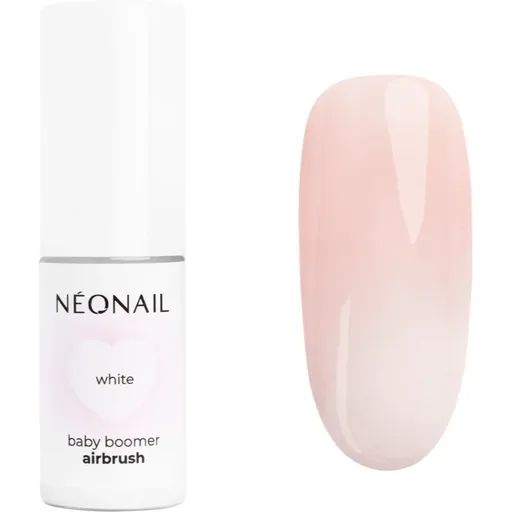 NEONAIL Baby Boomer Airbrush barevný pudr na nehty odstín White 5 g