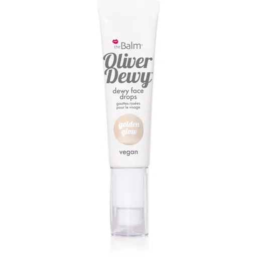 theBalm Oliver Dewy Face Drops tekutý rozjasňovač odstín Golden Glow 28 ml