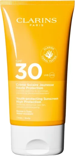Clarins Tělový opalovací krém SPF 30 (Sun Body Cream) 150 ml
