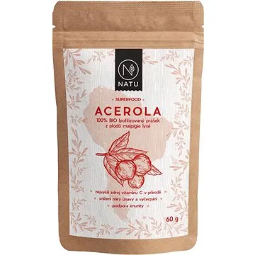 NATU Acerola BIO prášek 60 g (8596299007322)