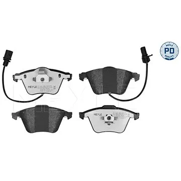 MEYLE Brzdové destičky (0252395020/PD)