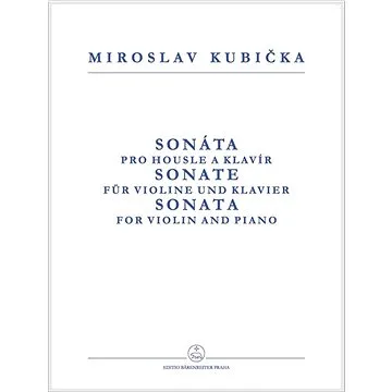 Sonáta pro housle a klavír (9790260103719)