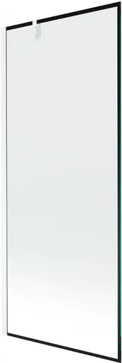 MEXEN/S Next vanová zástěna FIX 80 x 150, černá dekor, bílá 895-080-000-00-0-20 895-080-000-00-70-20