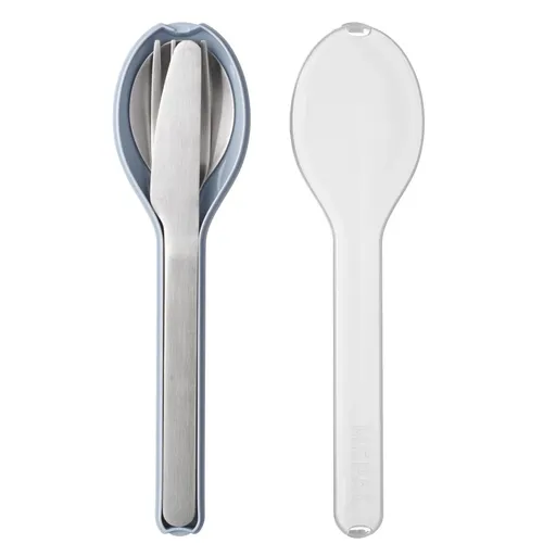 Sada cestovních příborů ELLIPSE, sada 3 ks, severská modrá, nerezová ocel, Mepal