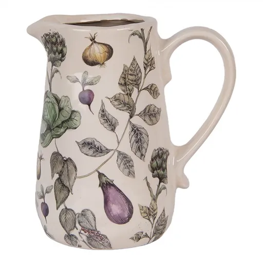 Keramický dekorační džbán The Kitchen Garden M  - 16*12*18 cm 6CETKG0002M