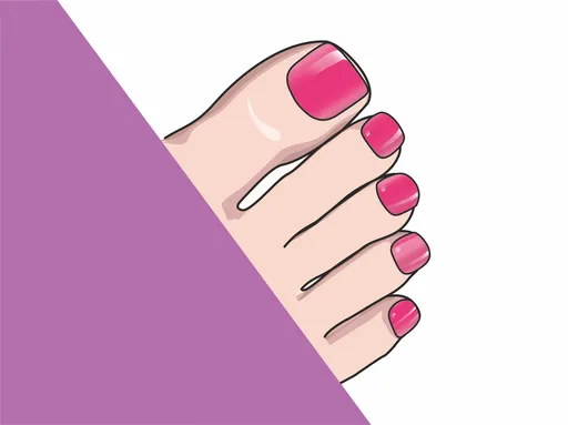 MANITIME gelové nálepky - Flamingo Toe