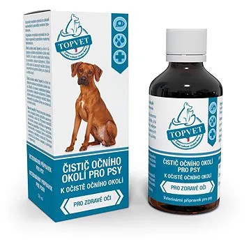 Topvet Čistič očního okolí pro psy 50 ml (8595643604620)
