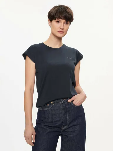 Pepe Jeans dámské tmavě modré tričko PL505853594 M