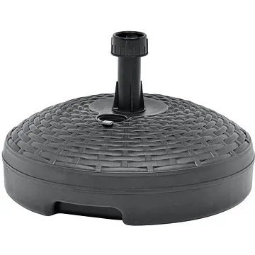 Stojan na slunečník plněný vodou/pískem 20 l antracitový plast (48771)