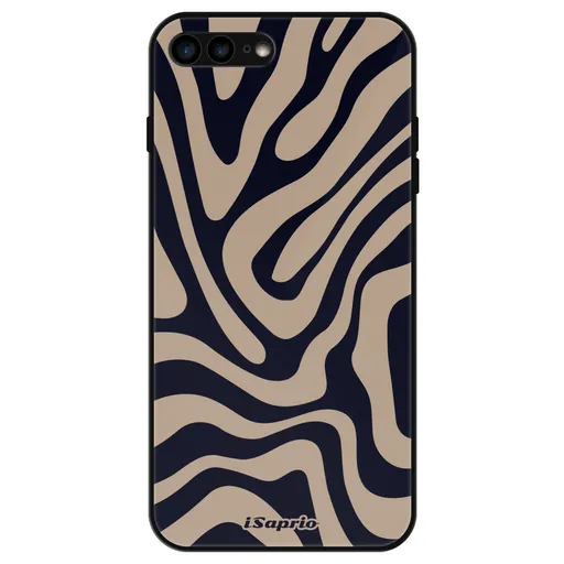 Lesklé pouzdro Exclusive iSaprio - Zebra Black - iPhone 7 Plus/8 Plus