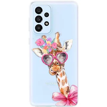 iSaprio Lady Giraffe pro Samsung Galaxy A33 5G (ladgir-TPU3-A33-5G)